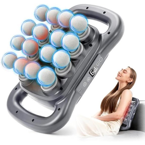 16-Head Massage Gun With 9 Modes Quiet
