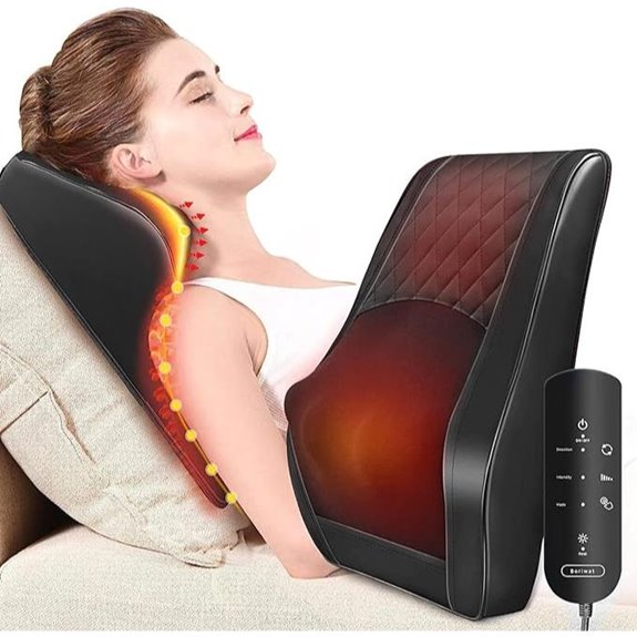 Boriwat Back Massager With Heat For Pain Relief