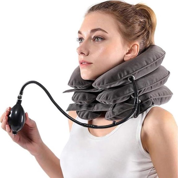 Cervical Neck Traction Device For Instant Relief