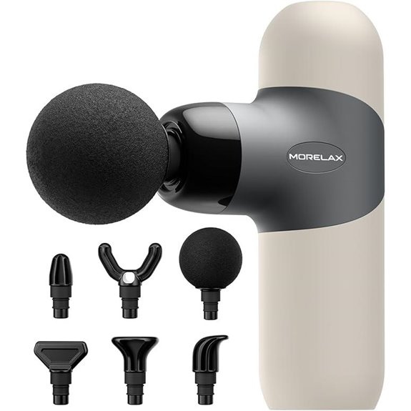 Morelax Mini Massage Gun: Portable Deep Tissue Massager
