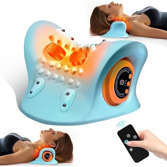 Neck Massager With Heat 3 Modes Traction