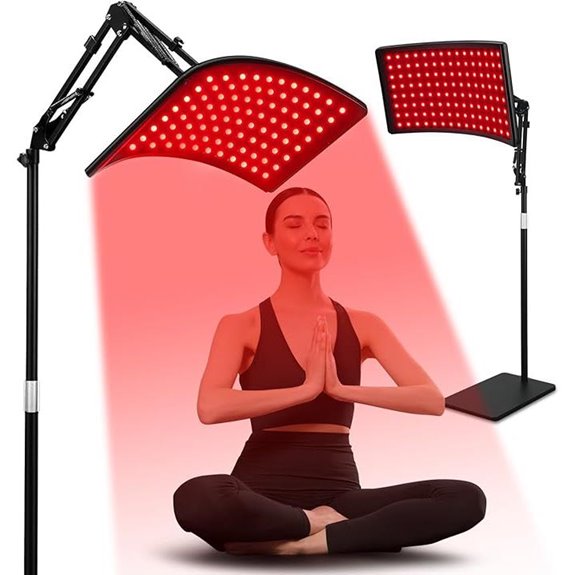 Red Light Therapy Lamp With Stand 660/850Nm