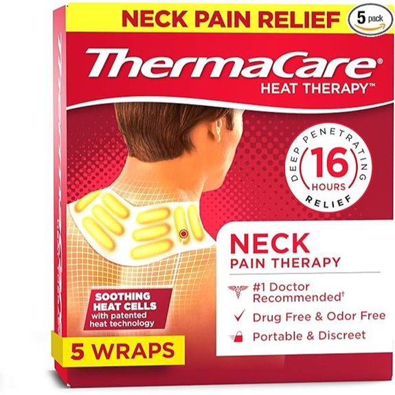 Thermacare Neck & Shoulder Heat Wraps (5-Count)