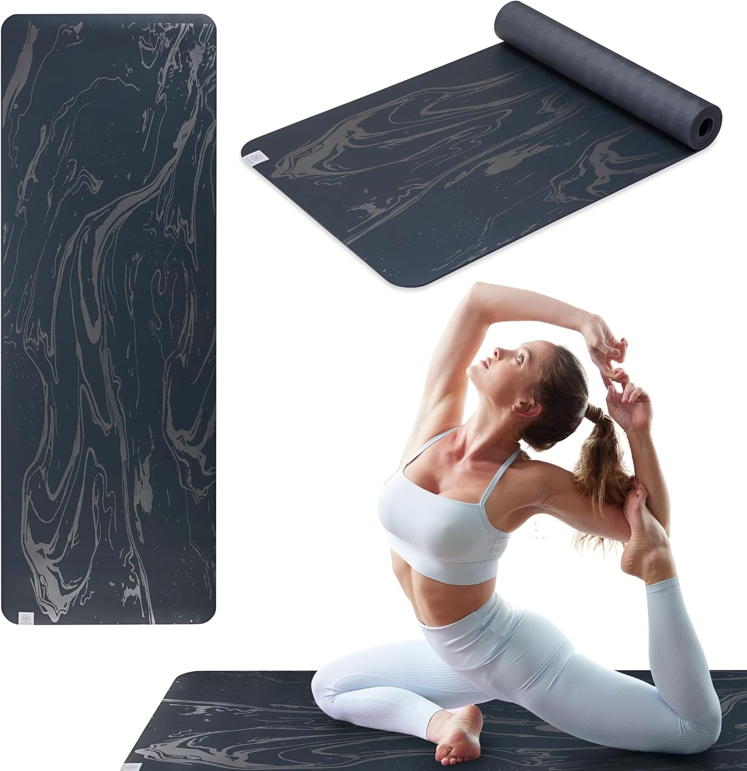 Gaiam Dry-Grip Yoga Mat